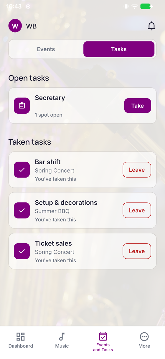 Tasks